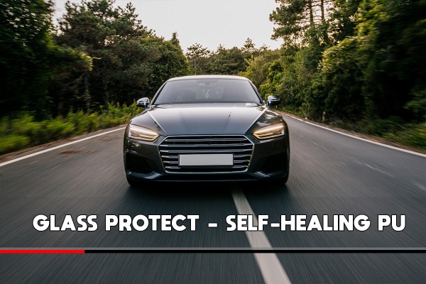 GLASS PROTECT - SELF-HEALING PU, WINDSHIELD PROTECTION FILM, 1.65X1.22M WIDTH