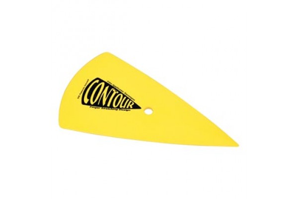 YELLOW CONTOUR SQUEEGEE MEDIUM